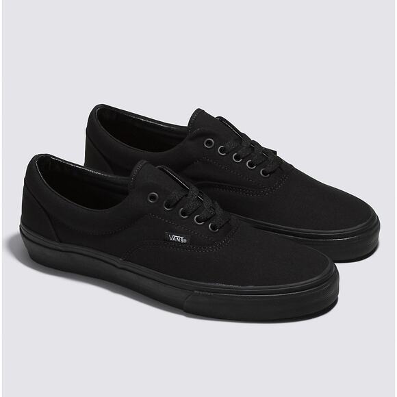Vans Off The Wall Era Low Top Skate Shoes Triple Black Unisex US M7/W8.5 EU 39 - Picture 2 of 12